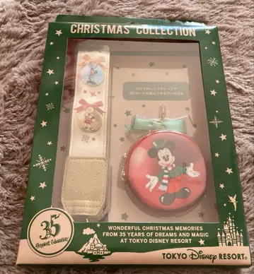 TDR 디즈니 카메라용 스트랩 35주년 크리스마스