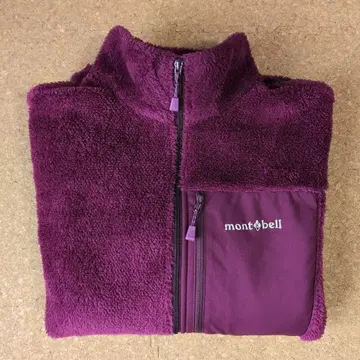 [ 새상품급 ] mont-bell 플리스 자켓 XL 퍼플