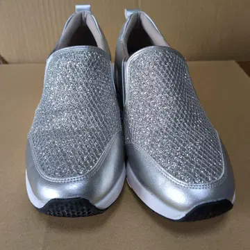 실버 반짝이 슬립온