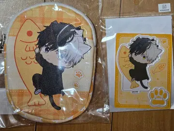 윈드브레이커 사쿠라 하루카 힛츠키냔 고양이 아크릴 스탠드 파우치