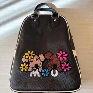 M-U SPORTS 꽃 자수 신발 백