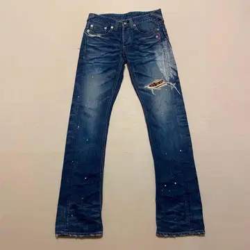 FranCisT.MOR.K.S 프란시스트모크스 데님 레오파드 데미지