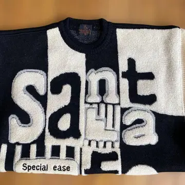 산타 f. 그래픽 니트 스웨터