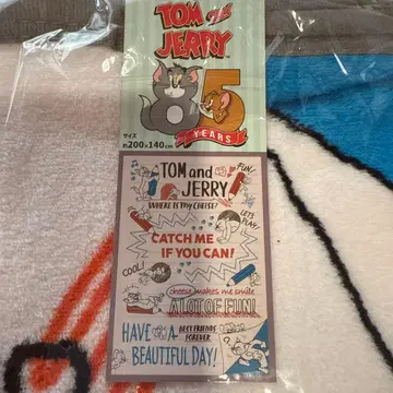 톰과 제리 85주년 플리스 담요 200x140cm 2종