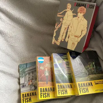 (미개봉 새상품) BANANA FISH Blu-ray BOX 4권 세트