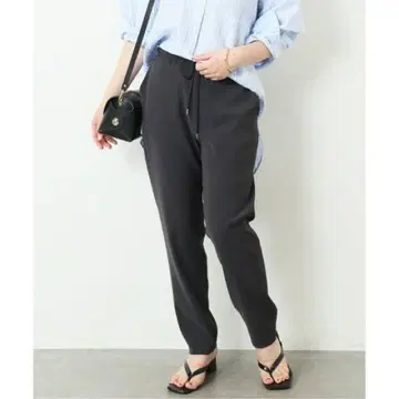 저널 스탠다드 레사쥬 더블 크로스 조거 팬츠 블랙 D