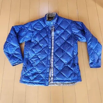 몽벨 다운 자켓 M 파랑 여성용