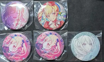 프로세카 텐마 사키 글리터 캔뱃지 세트