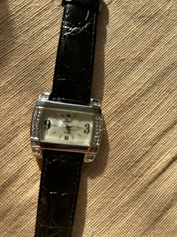 heel 손목시계 블랙 가죽