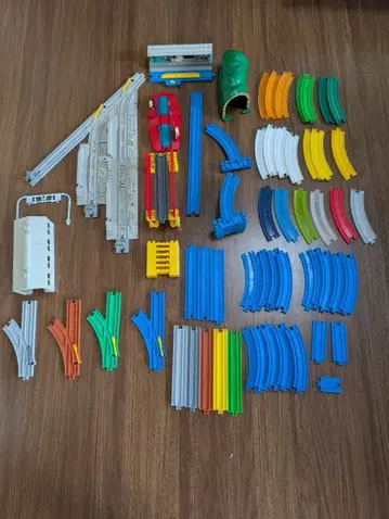 프라레일 묶음 판매 풍경 터널 차량 기지 건널목 철교 컬러풀 레일