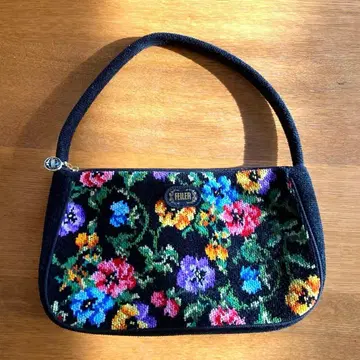 FEILER 꽃무늬 자수 핸드백 페이러