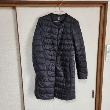 UNIQLO 블랙 다운 자켓 M