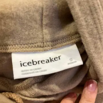 icebreaker 메리노울 후드티 리얼 플리스