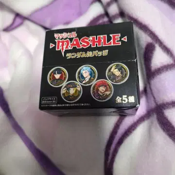 매쉬루 랜덤 캔 배지 BOX