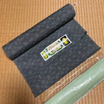 와카타케 명주 그레이 옷감