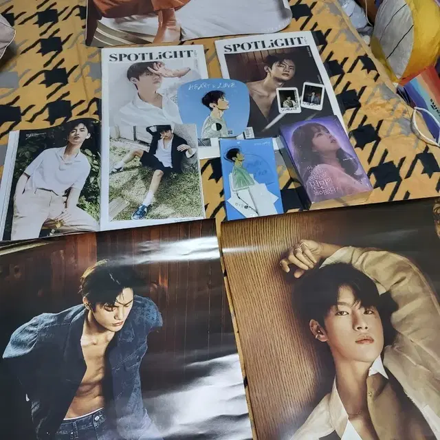 서인국 대본집 응원봉 굿즈일괄