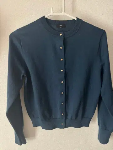 PLST 블루 가디건 S