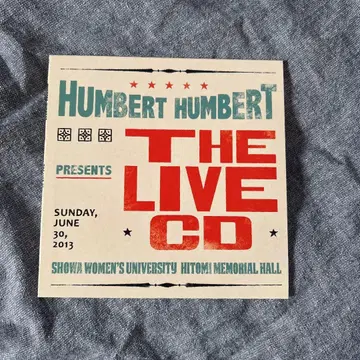 /THE LIVE CD (회장 한정 판매 상품)