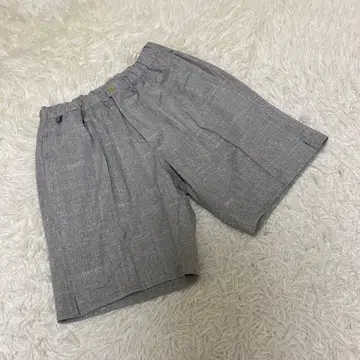 ESTNATION 하프 팬츠 숏팬츠 메쉬 안감 그레이 S