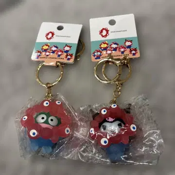 미야쿠미야쿠 산리오 쿠로미 한교동 클리어 컬러 키링 세트