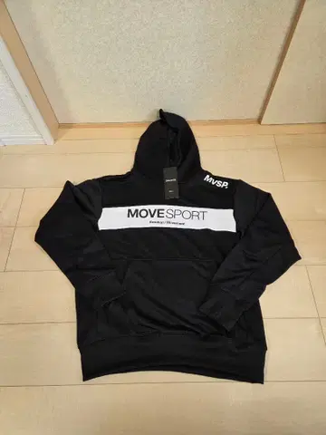 새상품 DESCENTE Move Sport 후드티 남성용 블랙 L
