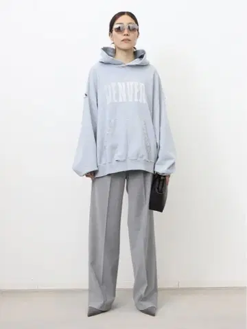 레미 릴리프 덴버 후드 스웨트 라이트 블루