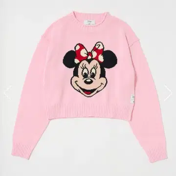 Disney MUS MD FACE 니트 W-TOPS 미니 마우스