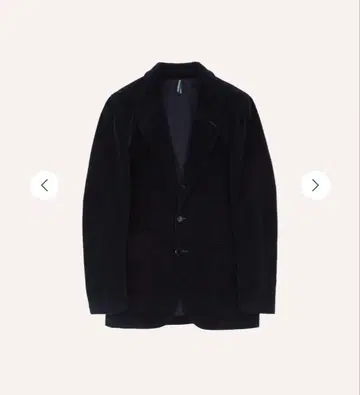 [ 미사용 ] Drake's 네이비 코듀로이 블레이저 40