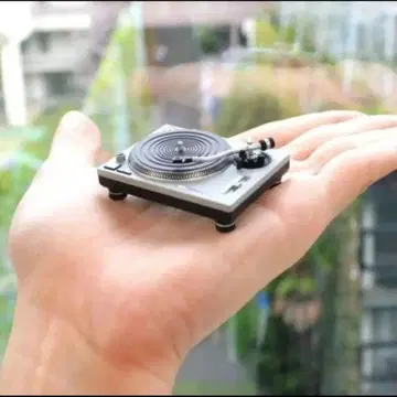 테크닉스 미니어처 컬렉션 턴테이블 새상품 가챠 캡슐 토이