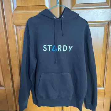 United Athle 블랙 STARDY 후드티 L