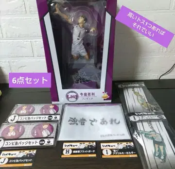 해피 복권 하이큐!! 라스트상 우시지마 와카토시 전 6세트