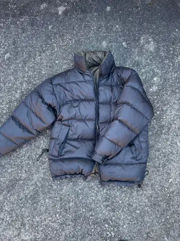 다운 자켓 블랙 카키 2색 전개