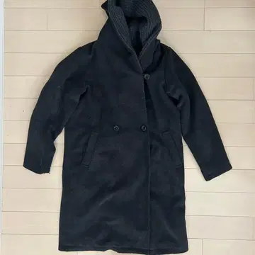 어반 리서치 후드 부착 롱 코트 Free