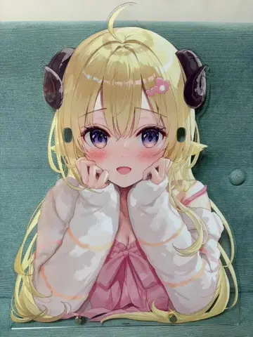 츠노마키 와타메 활동 4주년 기념 BIG 안경 거치대 아크릴 스탠드