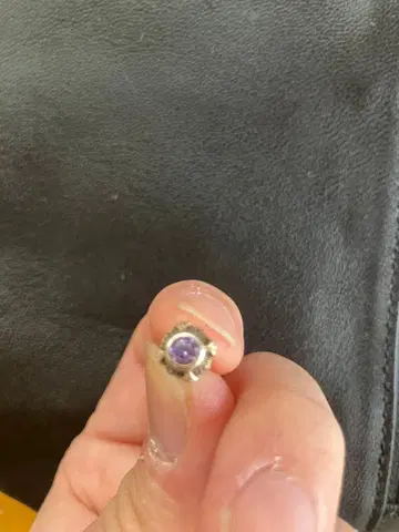 아르테미스 클래식 귀걸이 퍼플