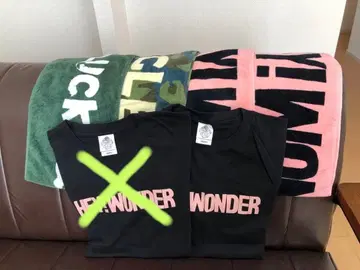 더 크로마뇽즈 티셔츠 머플러 타월