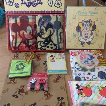 미키마우스 미니 마우스 타월 세트