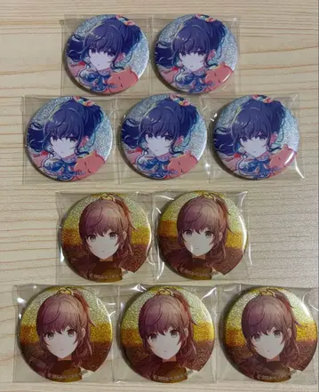 아사히나 마후유 글리터 캔뱃지 45b 46b