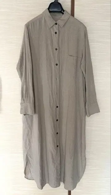 [ 새상품급 ] plage 베이지 긴팔 셔츠 원피스 36