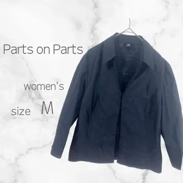 부품온부품 셔츠 자켓 (9) 블랙 올 패턴 실크 혼방