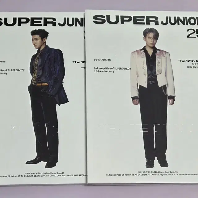 슈퍼주니어 앨범 일괄 (12집 시원 려욱버전)