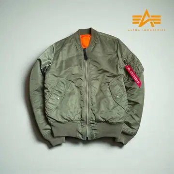 컨디션 최상 ALPHA ma-1 플라이트 자켓 봄버 자켓