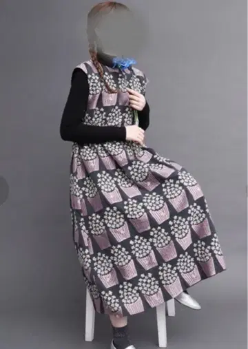 택 포함 미사용 새상품 푸푸레 per pres 팝콘 자카드 스커트