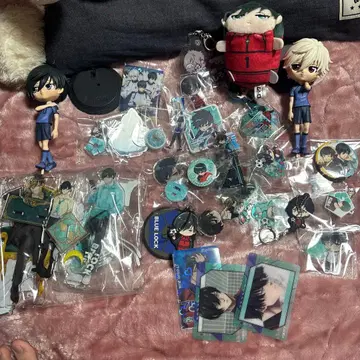 블루 록 캐릭터 굿즈 세트