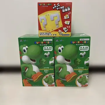 빅 요시 피규어 & 물음표 블록 사운드 벌룬