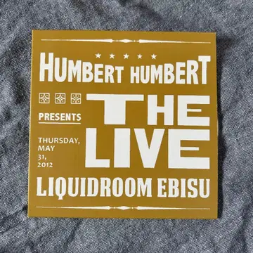 한바토한바토 THE LIVE (회장 한정 판매 상품)