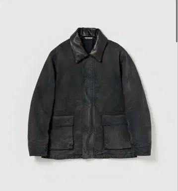 AURALEE ORGANIC COTTON DUCK BLOUSON