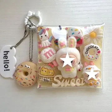 가챠 파우치 *몬스터 화이트