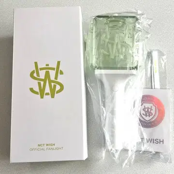 NCTWISH 응원봉 1회 사용 공식 팬 라이트 초록색 응원봉