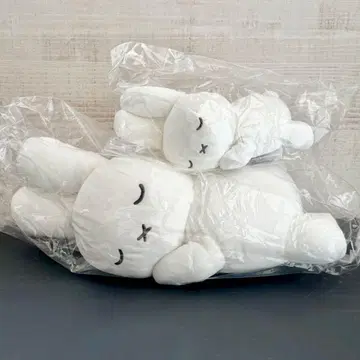 포근포근 프렌즈 미피 토끼 화이트 S 사이즈 M 사이즈 2종 세트